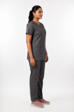 Panuniforms Grey 06 Shirt, Pant Hospital Scrub (grey, Ash) - Image 2