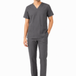 Panuniforms M Grey 06 Shirt, Pant Hospital Scrub (Grey)