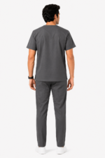 Panuniforms M Grey 06 Shirt, Pant Hospital Scrub (Grey) - Image 2