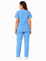 Panuniforms Light B 06 Shirt, Pant Hospital Scrub (Light Blue) - Image 3