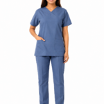 Panuniforms Ocean B 06 Shirt, Pant Hospital Scrub (Ocean Blue, Blue)