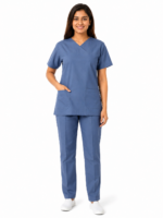 Panuniforms Ocean B 06 Shirt, Pant Hospital Scrub (Ocean Blue, Blue)