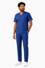 Panuniforms M Royal B 06 Shirt, Pant Hospital Scrub (Royal Blue)