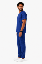 Panuniforms M Royal B 06 Shirt, Pant Hospital Scrub (Royal Blue) - Image 3