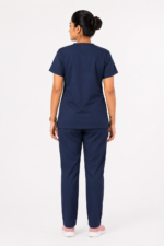 Panuniforms F9PU Dblue-Lblue Shirt, Pant Hospital Scrub (Dark blue) - Image 4
